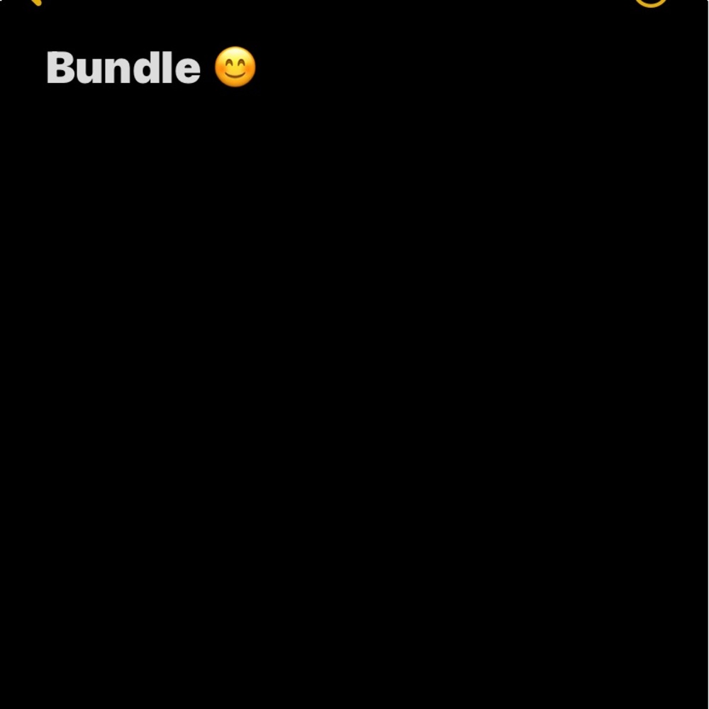 Bundle 😊